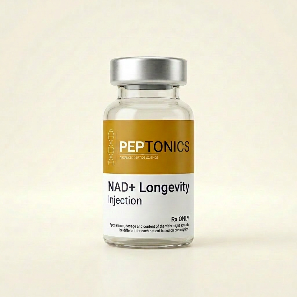 Longevity peptide vial